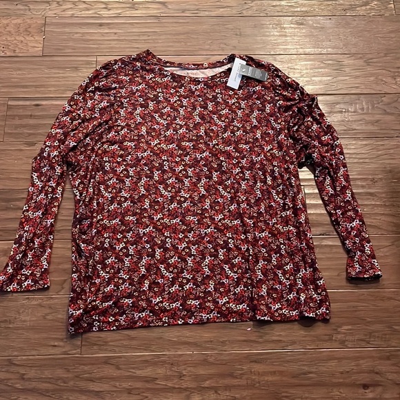 Lane Bryant Womens Long Sleeve Crewneck Shirt Size 26/28 - Picture 1 of 5